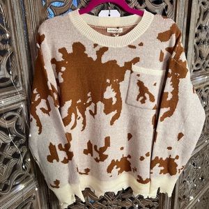 Paint Splat Sweater